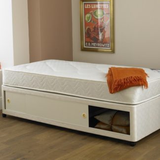 mid spec open coil divan bed mattress caravan