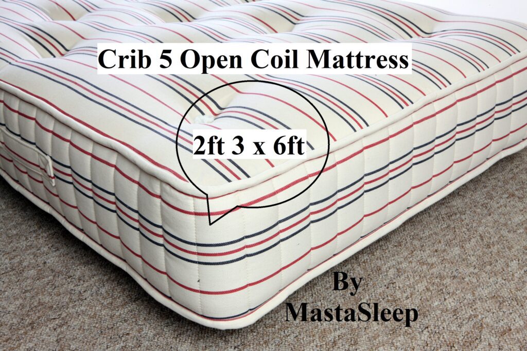 2ft 3 mattress crib 5 for static caravans